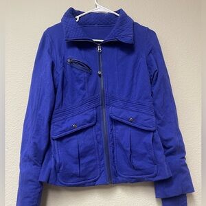 BLUE LULULEMON ZIPUP HOODIE